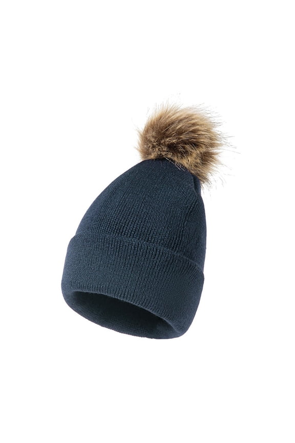 Running Beanie Womens Winter Beanie Woman Beanie Women Beanies for Winter Knit Hats for Women Winter Z1 Navy One Size