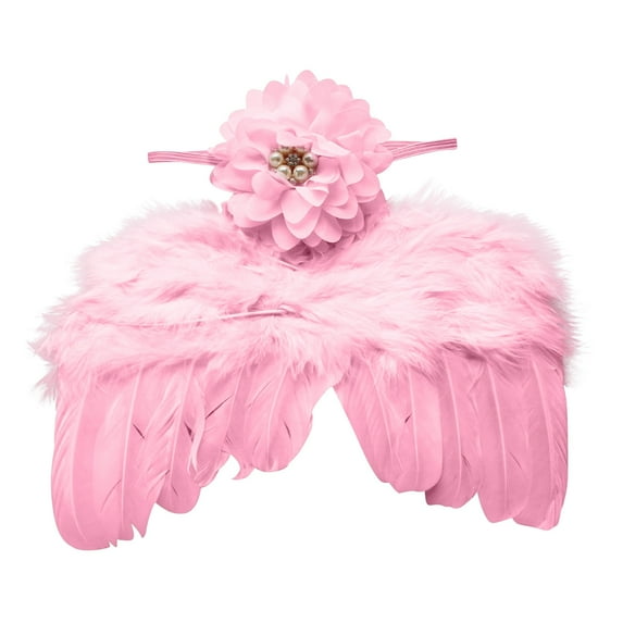 Outfmvch Shawl Wraps,Fairy Wings Newborn Photography Basket Accessory Wing 06 Costume Props Angel Photo Accessory Party Wings Angel Wings Pink One Size