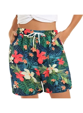 Patterned shorts for women