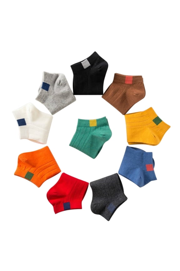 No Show Socks Womens,Flat Socks Lace Socks Ready Stock Women Casual Cotton Solid Pure Color Comfortable Socks Footies Socks for Women Womens Socks B One Size