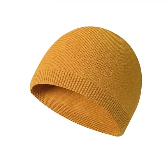 Outfmvch Skull Cap Beanie Beanies Hats Men Christmas Hats Yellow Beanie Hat Beanie Hats Winter Hats Womens Winter Hats Yellow One Size