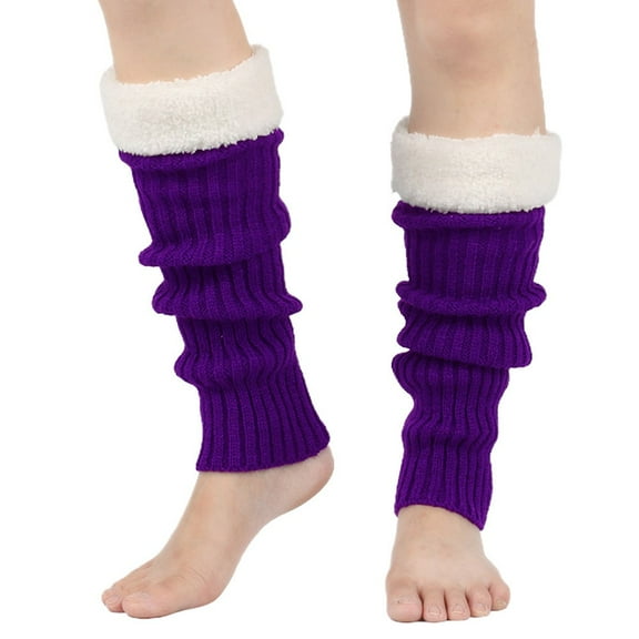 Outfmvch Sports Socks for Women Warm Socks for Women Womens Quarter Socks Athletic Socks Women Running Socks Thigh High Stockings Vintage Socks Purple One Size