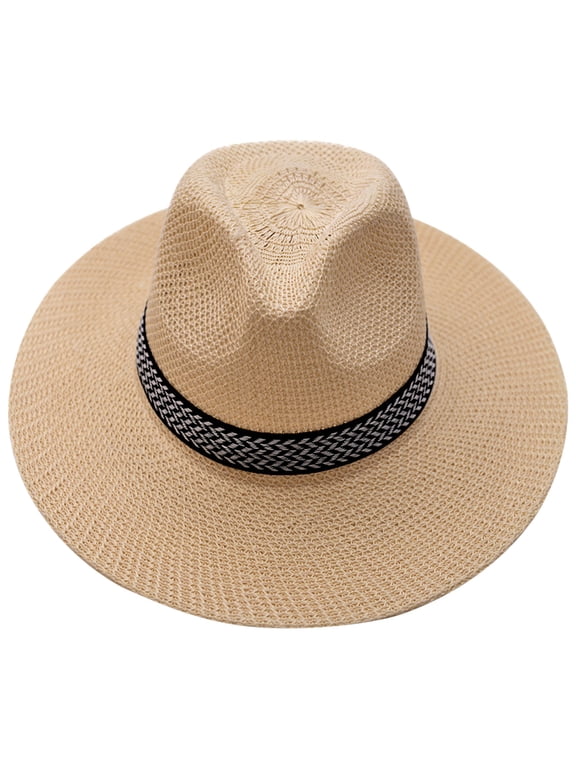 Summer Hats for Women Wide Brim Hat Summer Hat Fishing Hats for Women Gardening Hat Hiking Hats Straw Hat Sunhat Women Womens Beach Hat Fold-up Brim Bucket Hat A2 Beige One Size