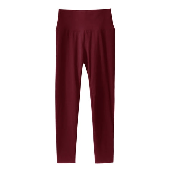 Outfmvch Thermal Leggings for Women Thermal Pants Yoga Pants Casual Pants for Women Plaid Leggings for Women Athletic Leggings for Women High Waisted Pants for Women Pink S