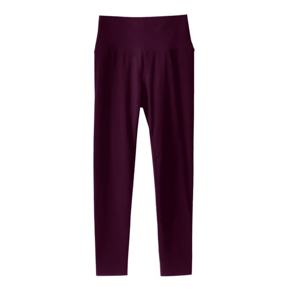 Outfmvch Thermal Leggings for Women Thermal Pants Yoga Pants Women’s Leggings Womens Work Pants Running Leggings for Women Watermelon Red 2xl