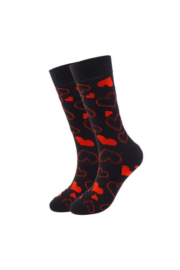 Thick Fuzzy Socks Floor Thickened Warm Birthday Gifts for Boyfriend,Birthday Card for Boyfriend,Present Valentine's Day,Anniversary Slipper Socks Red 3 One Size