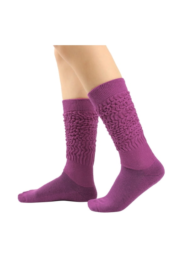 Thigh High Socks Over the Knee Socks Leg Warmer Socks Cotton Socks for Men Ankle Compression Socks for Women Long Socks Grip Socks Red 2 One Size