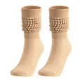 thumbnail image 1 of Outfmvch Thigh High Socks Over the Knee Socks Leg Warmer Socks for Men Ruffle Socks Woman Long Socks for Women Slouchy Socks for Women Gold One Size, 1 of 3