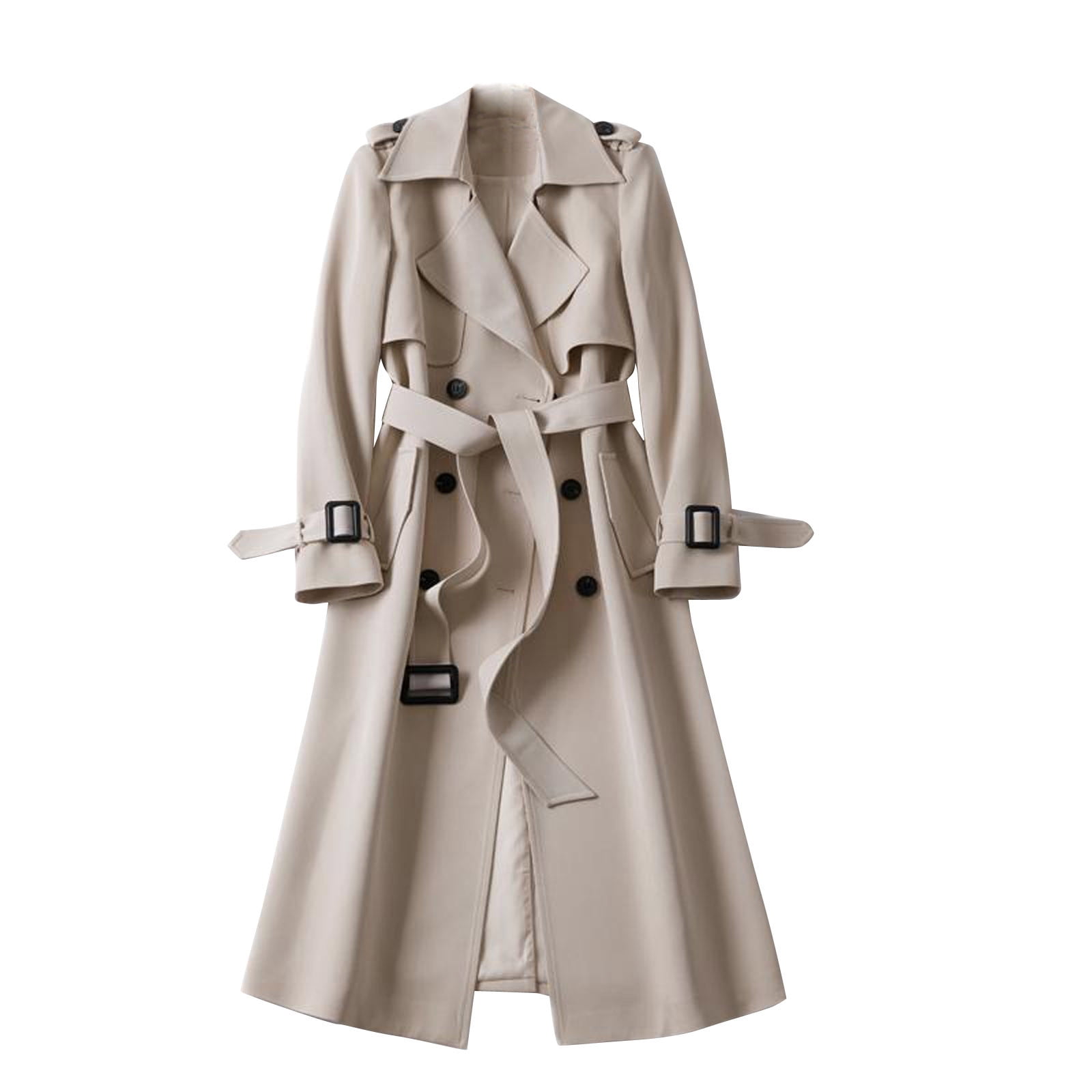 Outfmvch Trench Coat For Women 2023 Winter Coats For Women Trench ...