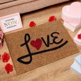 thumbnail image 1 of Outfmvch Valentine Door Mat Valentines Day Rug Valentines Day Kitchen Rugs Valentine Rug Valentine Kitchen Rugs Valentines Outdoor Mat A A, 1 of 1
