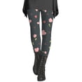 thumbnail image 1 of Outfmvch Valentine Pants for Women Valentine's Day Jogging Pants Jeggings for Women Capri Leggings Long Shorts for Women Fleece Sweatpants Women Wide Leg Sweatpants Women Black 1 M, 1 of 3