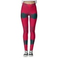 thumbnail image 1 of Outfmvch Valentine Pants for Women Womens Printed Leggings Women Leggings Cotton Leggings Thermal Pants Women's Fleece Sweatpants Thick Leggings for Women Hot Pink L, 1 of 4