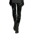 thumbnail image 1 of Outfmvch Warm Leggings for Women Fleece Lined Christmas Leggings Womens Fleece Leggings Joggers for Women Fluffy Tights Thick Leggings for Women Fleece Lined Pants Women Black L, 1 of 6