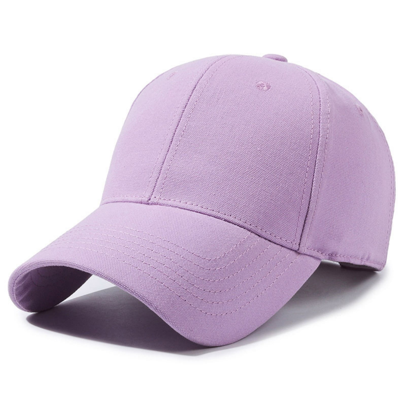 Outfmvch Washed Plain Baseball Cap, Retro Adjustable Hats  display picture 1