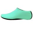 thumbnail image 1 of Outfmvch Water Shoes for Women,Aqua Socks for Women River Shoes Men Socks Water and Water Men's Socks Speed Yoga Socks Swim Socks Men Beach Shoes Women Green 2XL, 1 of 3