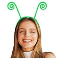 thumbnail image 1 of Outfmvch Western Headbands,Headbands Knotted Headband Funny Accessories Antenna Design Costume Headband Bandana Sweat Band Green One Size, 1 of 8