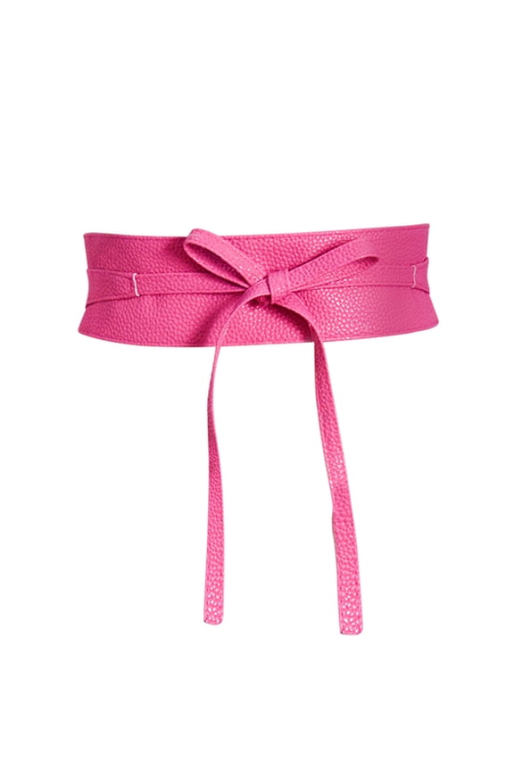 Wide Belts for Women Boho Belts for Women Vintage Belts Waist Belt Rope Belt Fringe Belts for Women Cowgirl Belt Hot Pink One Size