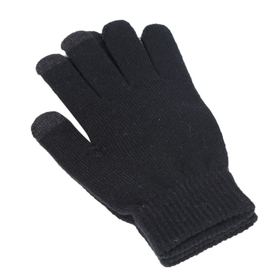 Outfmvch Winter Gloves Crochet Gloves Warm Gloves for Women Typing Gloves Arm Warmers Elbow Length Gloves Black One Size