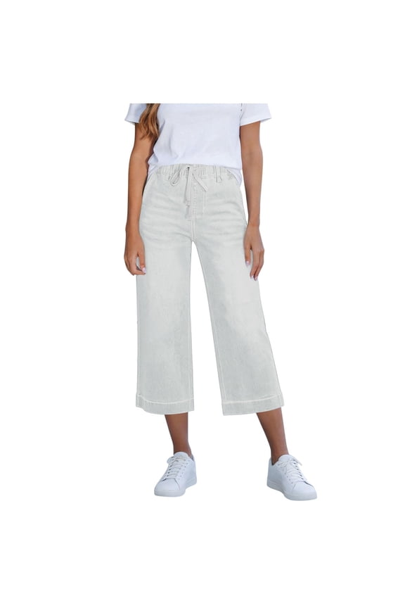 Women Linen Cropped Pants Straight Leg Lounge Trouser resort wear for women 2026 Trousers with Pockets Wide Leg Linen Pants Straight Leg Trousers Palazzo Pants comfort Resort Wear Gray 3XL
