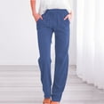 thumbnail image 1 of Outfmvch Women Pants Womens Pull On Pants Womens Work Pants Business Casual Yoga Pants Women Baleaf Pants Women Womens Hiking Pants Womens Casual Pants Blue Xl, 1 of 7