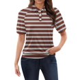 thumbnail image 1 of Outfmvch Women Polo Shirts Sports Shirts for Women Business Casual Tops for Women Women Shirts Blouses for Women Camisas Para Mujer Women's Golf Clothing Watermelon Red M, 1 of 7