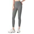 thumbnail image 1 of Outfmvch Women Scrunch Butt Lifting Seamless Leggings Ribbed Seamless Workout Exercise High Waisted Seamless Leggings for Women Resistance Band Leggings Silm Fit Yoga Pants A1 Dark Gray S-3XL, 1 of 6