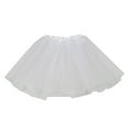 thumbnail image 1 of Outfmvch Women's Skirts White Dress Holiday Party Skirt Skirt Skirt TUTU Birthday Cake Skirt Puffy Skirt Womens Dresses White One Size, 1 of 4