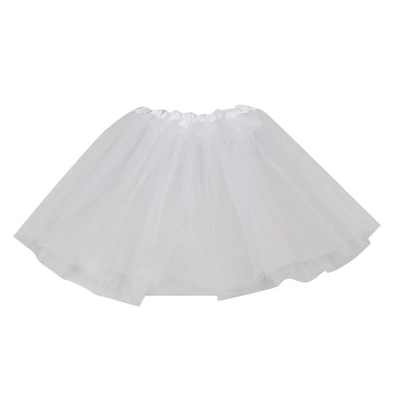 Outfmvch Women's Skirts White Dress Holiday Party Skirt Skirt Skirt TUTU Birthday Cake Skirt Puffy Skirt Womens Dresses White One Size