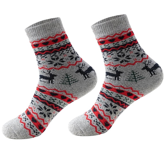 Outfmvch Womens Crew Socks Winter Warm Sock Mid Calf Socks Women Winter Socks Women Tube Socks Christmas Teacher Socks Teacher Socks Plush Sleep Women Gifts for Christmas