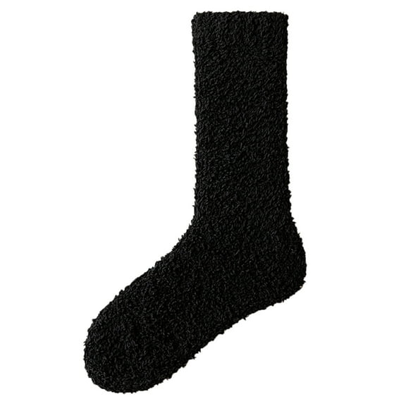 Outfmvch Womens Fuzzy Socks Womens Socks Ankle Woman Socks Ankle Socks Women Sports Socks for Women Golf Socks for Men Mens Socks No Show Black One Size