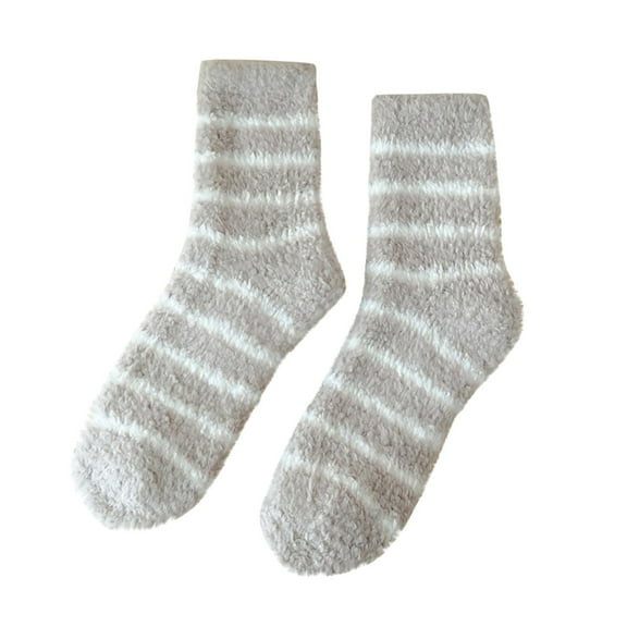Outfmvch Womens Socks Ankle Mens Low Socks Striped Socks Men High Socks Women Cotton Socks Men Women Socks Ankle Women's Crew Socks Gray One Size