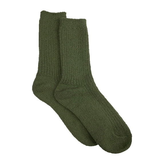 Outfmvch Womens Socks Thigh High Socks Women Autumn And Winter Solid Color Wool Socks Simple Fashion Solid Color Mid Tube Socks Christmas Socks Women A One Size