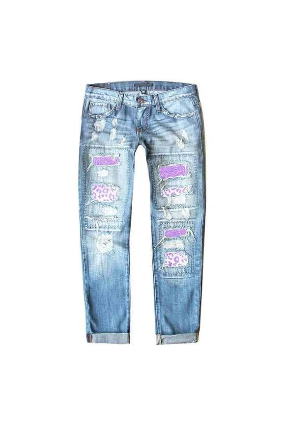 Womens Sweatpants Ripped Jeans Womens Gap Jeans for Women High Rise Jeans for Women Wide Leg Jeans Petite Jeans for Women Boyfriend Jeans for Women Purple Xl