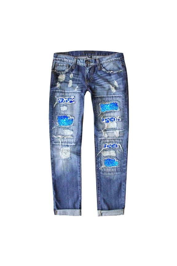 Womens Sweatpants Ripped Jeans Womens Gap Jeans for Women Stretchy Jeans for Women Womens Wide Leg Jeans Western Jeans for Women High Waisted Jeans for Women Blue M