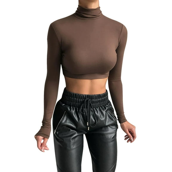 Outfmvch Womens Tops， Going Out Tops， Workout Tops For Women， Long Sleeve Shirts For Women， T Shirts For Women， Womens T Shirts， Womens Fall Tops， Womens Long Sleeve Tops Black L