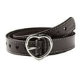 thumbnail image 1 of Outfmvch Wrap Belt Women's Hollow Heart Buckle Faux Leather Waist Belt heart-shaped Buckle Belt for Womens Rope Belt Coffee One Size, 1 of 2