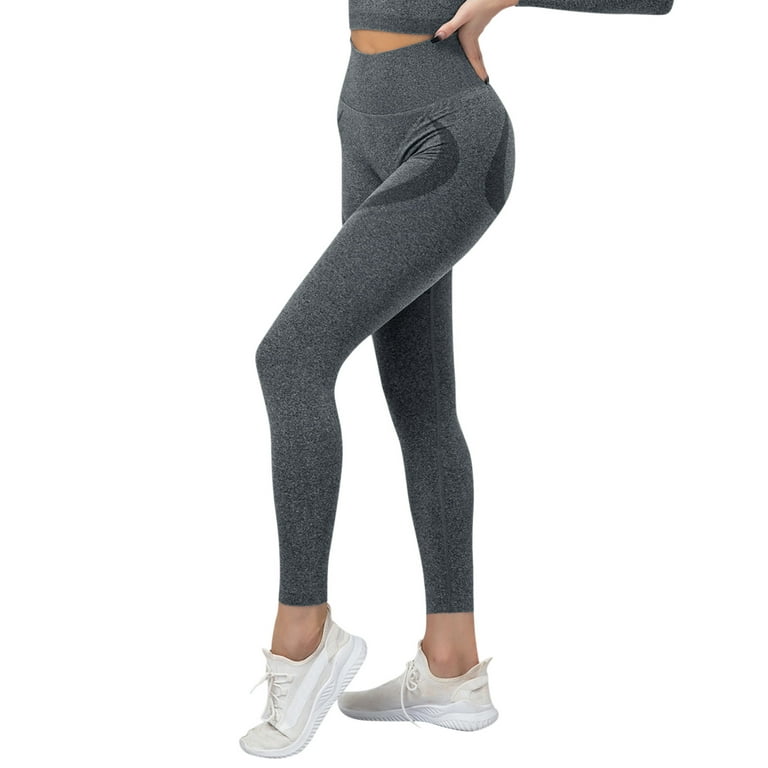 Outfmvch Yoga Pants Women Sweatpants Women Polyester,Spandex Relaxed  Pull-On Styling Straight-Leg Lightweight Two Pockets Long Workout Yoga  Pants For