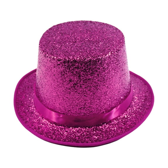 Outfmvch bucket hat Fedora Hat wide brim hats for men Men's Festive Jazz Hat Stage Performance Faced Flat Hat Sun Visors for Women Floppy Sun Hats for Women Hot Pink A