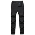 thumbnail image 1 of Outfmvch cargo pants women Soild Hiking Windproof Work Warm Lined Trekking With Pockets Outdoor Fitness Softshell pants for women cargo pants, 1 of 8