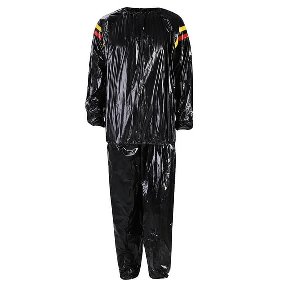 Outfmvch hoodies for men Fitness Clothes Sports Red And Yellow Sweating Sauna Clothes Suit womens tops Black