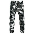 thumbnail image 1 of Outfmvch joggers for men M-5XL Fashion Sports Camouflage Elastic Belt Pencil pants for men cargo pants, 1 of 3