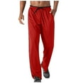 thumbnail image 1 of Outfmvch joggers for men Zipper Pockets Jogger Sweat Breathable Running Mesh pants for men cargo pants, 1 of 5