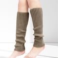 thumbnail image 1 of Outfmvch leg warmers Leg Warmers for Women 80s 90s Outfit Fashion Ribbed Leg Socks Fashion Y2k Accessories Sports Yoga knee high leg warmers Dark Gray One Size, 1 of 4