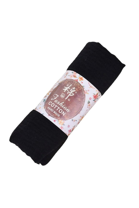 scarf for women scarves for women lightweight rave scarf summer shawl sheer shawl Large Size Breathable Cotton Scarf Headkerchief For Muslim Head Neck Headwear Wrap Shawl Black One Size