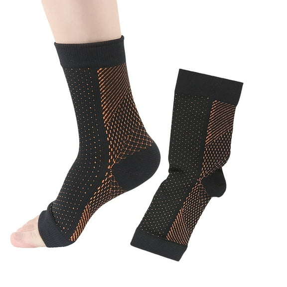 Outfmvch socks for women ankle socks for women ruffle socks yoga socks golf socks Unisex Socks Comfortable Ankle Protection Heel Function Compression Heel Socks D L