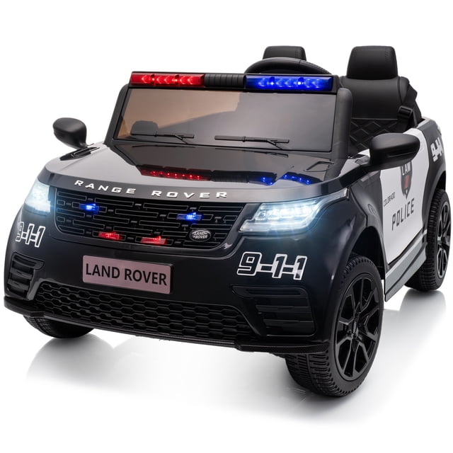 Licensed Land Rover 2 Seater Police Ride On Car, 24V Electric Kids Car ...