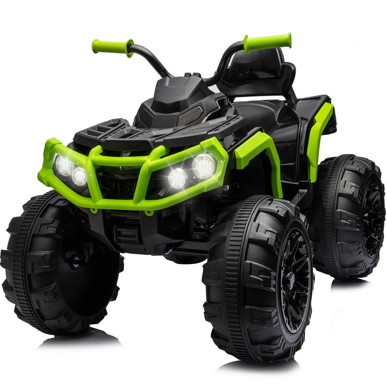 Outfunny 24V Kids Wheeler, Electric ATV Quad Ride-on Toy for Big