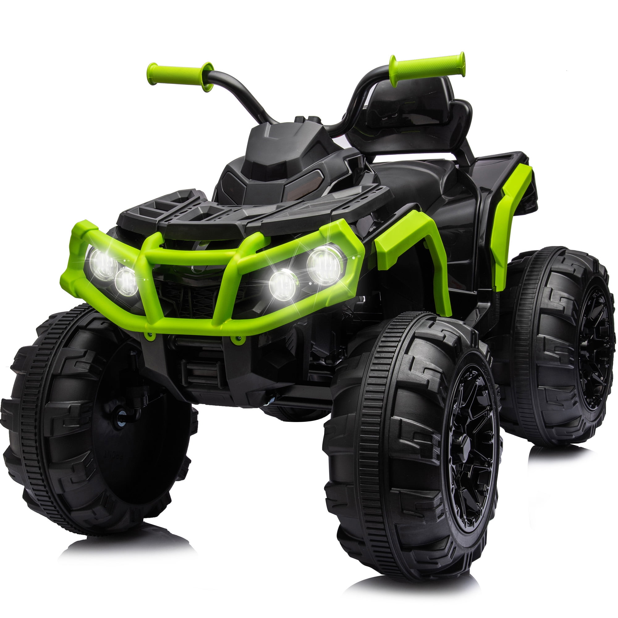 Outfunny 24V Kids 4 Wheeler, Electric ATV Quad Ride-on Toy for Big Kids ...