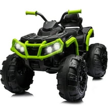 Outfunny 24V Kids 4 Wheeler, Electric ATV Quad Ride-on Toy for Big Kids Ages 3 and up