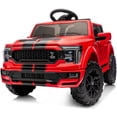 thumbnail image 1 of Outfunny Kids Ride on Car, Licensed Ford-Shelby F-150 12V Ride on Toy Truck for Toddlers with Remote, Trunk - Red, 1 of 9